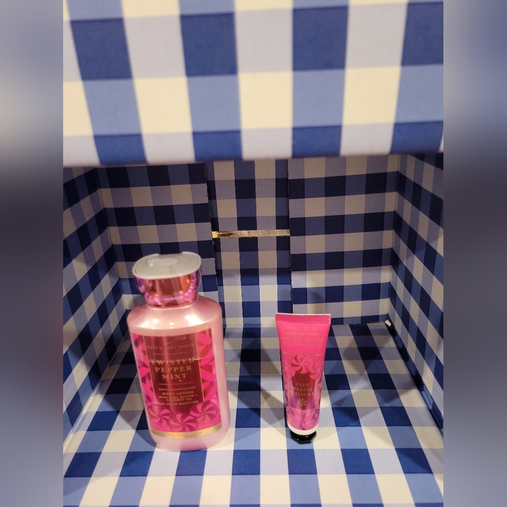 Bath & Body Works Twisted Peppermint Body Lotion & Hand Cream